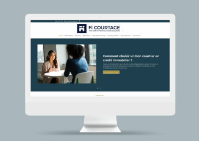 Site internet FI COURTAGE