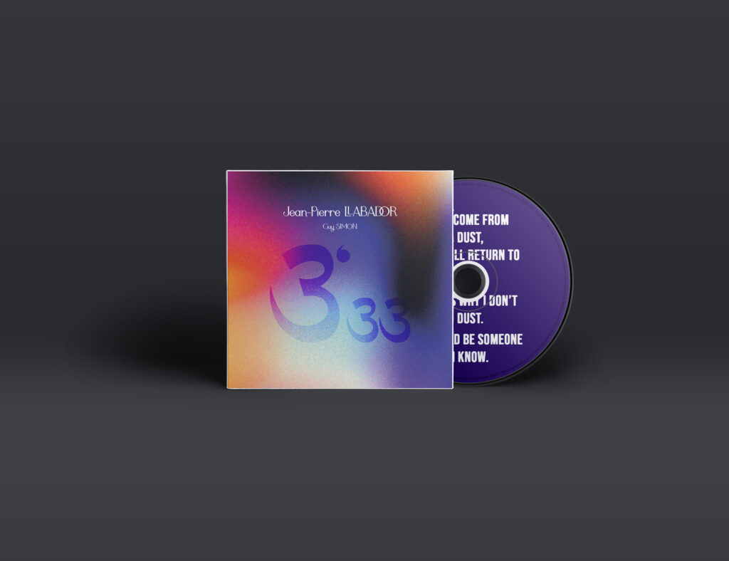 Simulation du disque 3 33 pour Jean-Pierre Llabador