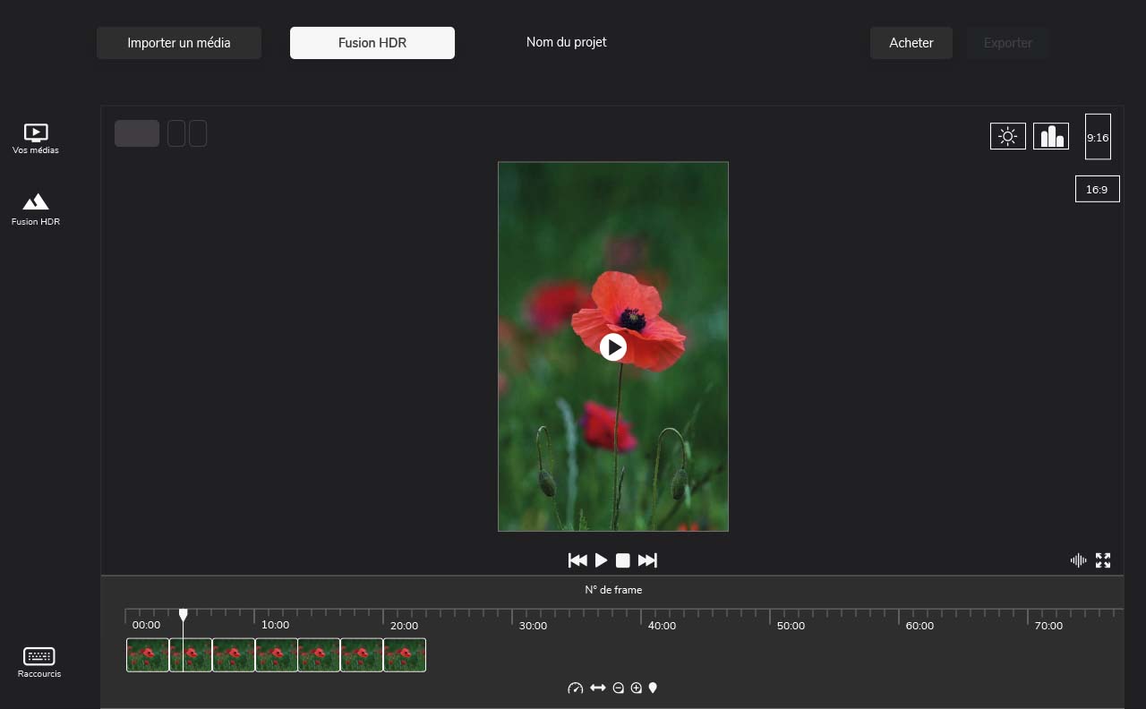 UI HDR LOG