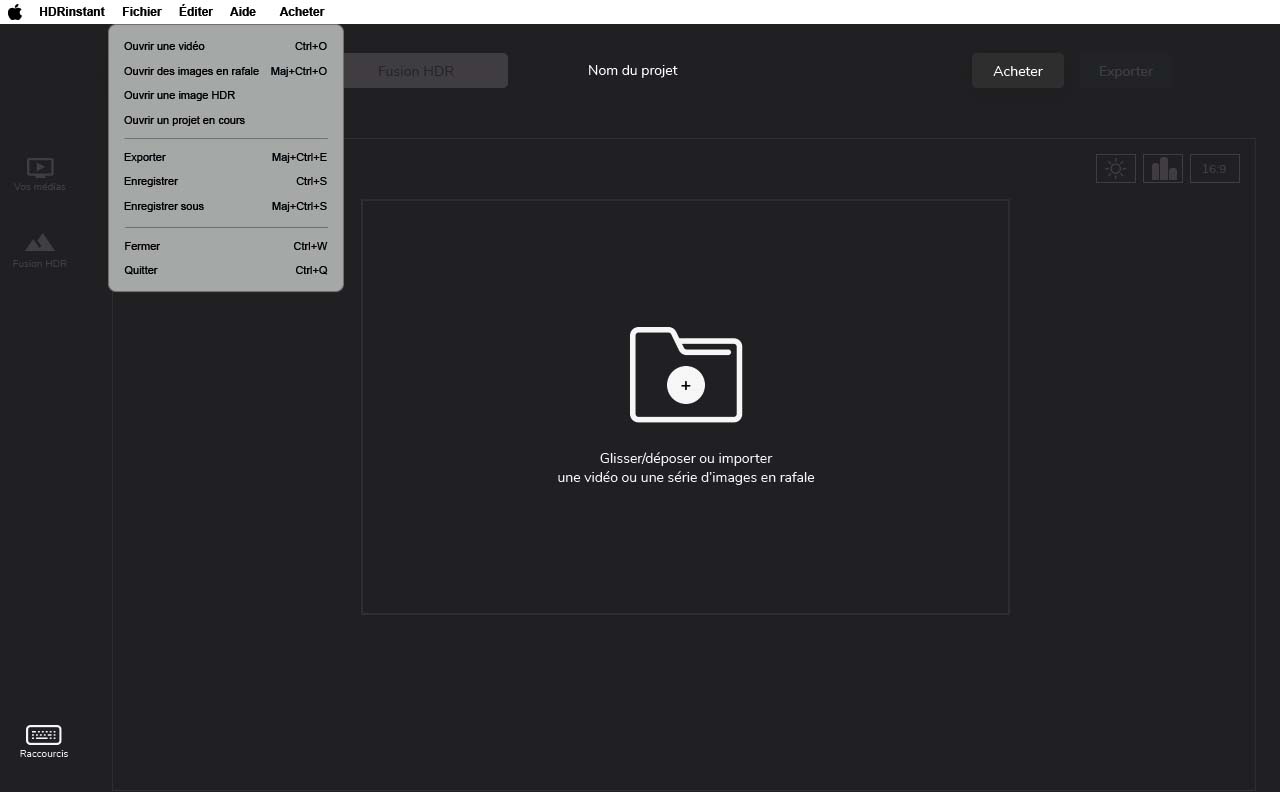 UI HDR LOG