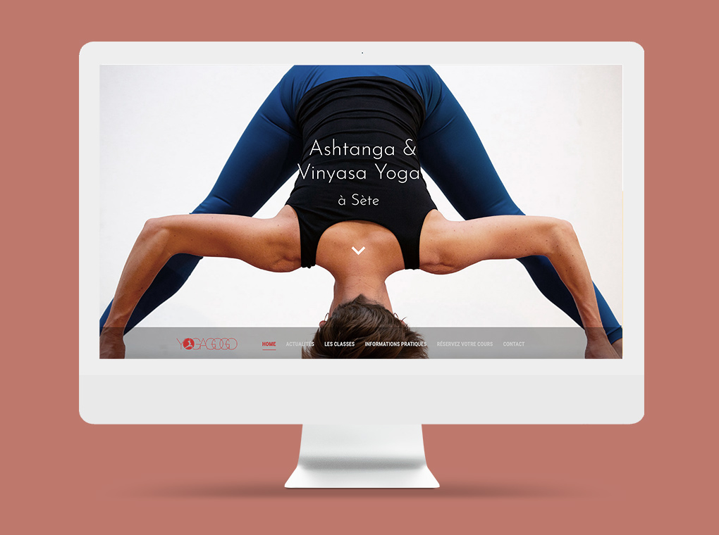 Site internet Yogagogo
